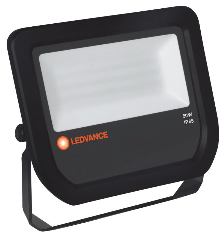 Светодиодный прожектор LEDVANCE FLOOD LED 50W/4000K BK 100DEG IP65 (4058075097605)