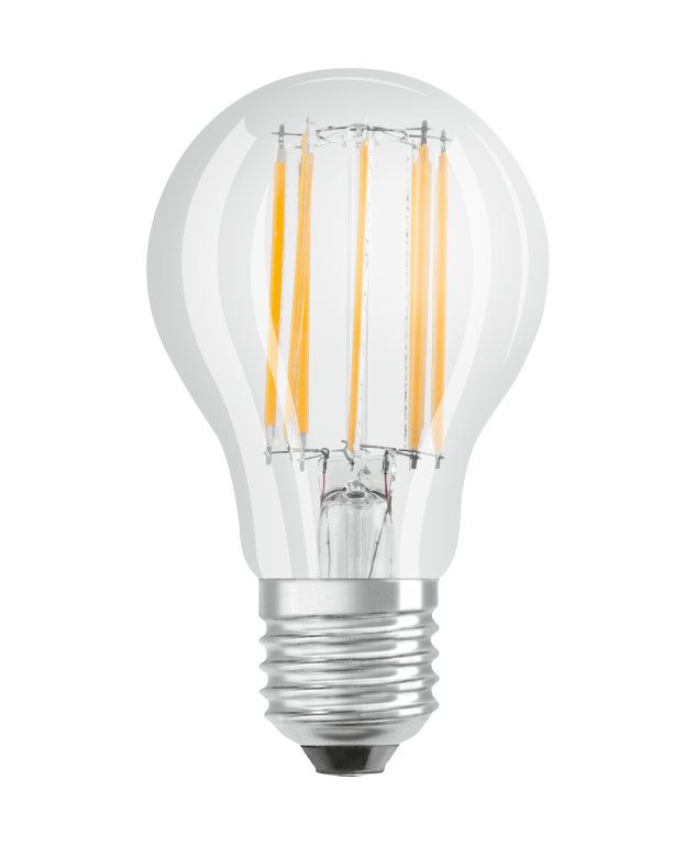 Светодиодная лампа OSRAM VALUECLA100 11W/827 230V FIL E27 10X1 (4058075288607)