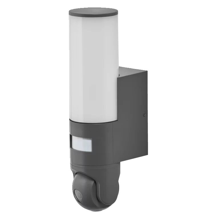 Светильник SMART OUTD WIFI WALL CAMERA CON DG с камерой/сигнализацией темно-серый Ledvance (4058075564602)