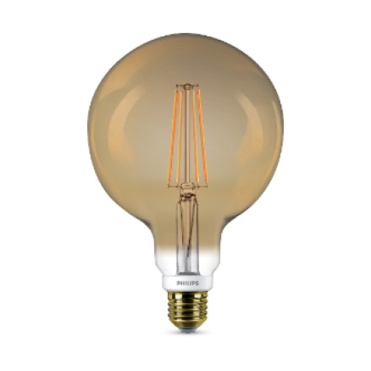 Светодиодная лампа Philips LEDClassic 7-60W G120 E27 2000K GOLD APR (929001229108)