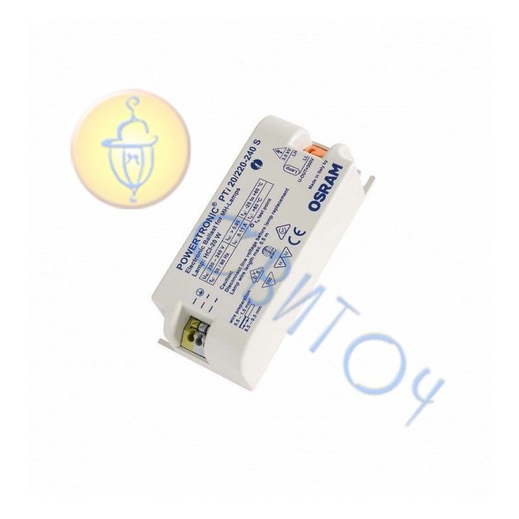 Балласт OSRAM PTI 20/220-240 S электронный (4008321353290)