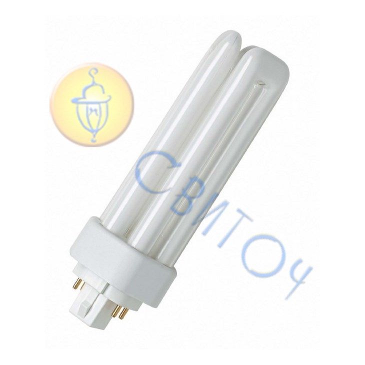 Лампа Osram T/E GX24q-4 42W/840 компактная люминесцентная (4050300425627)