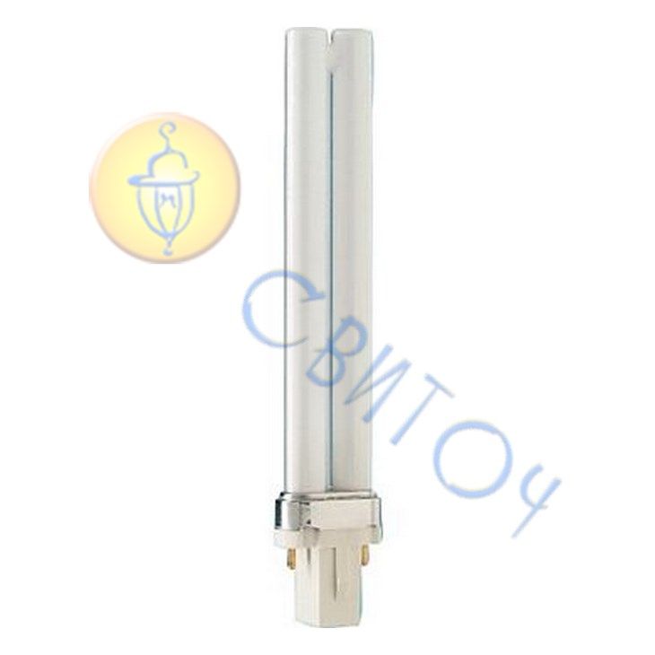 Лампа PHILIPS PL-S 9W/840/2Р G23 компактная люминесцентная (927936084011)