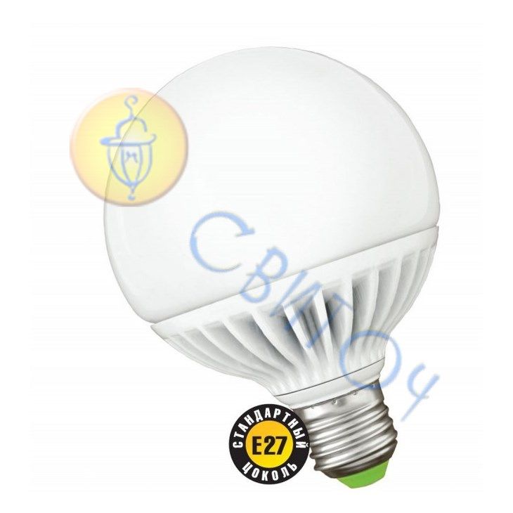 Светодиодная лампа Navigator 94147 NLL-G95-12-230-2700K-E27 шар матовая