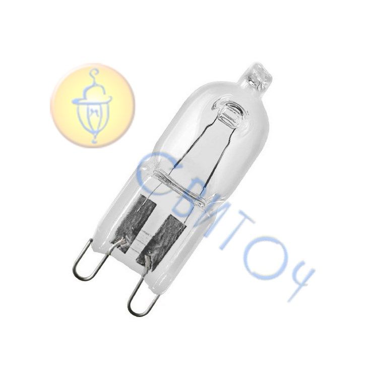 Лампа OSRAM 66748 48W G9 230V прозрачная галогенная (4008321945334)
