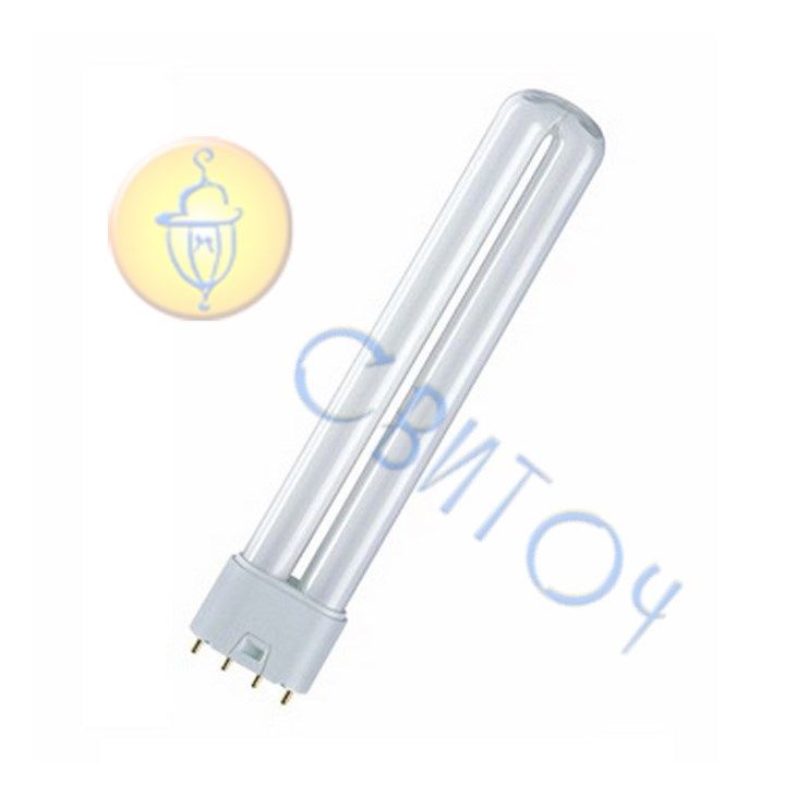 Люминесцентная лампа ОSRAM DULUX L BLUE 18W/71 ультрафиолетовая (4008321198884)