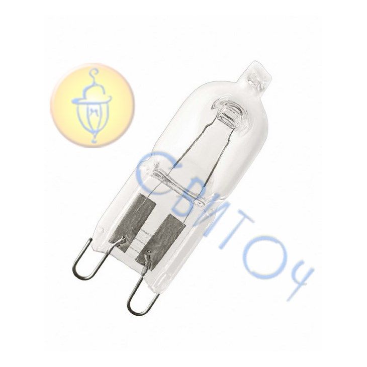 Лампа OSRAM 66725 25W G9 230V прозрачная галогенная (4050300791777)