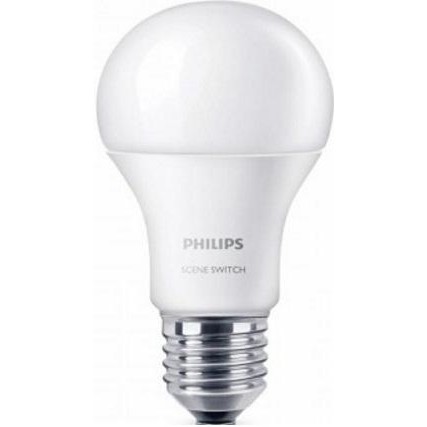 Светодиодная лампа Philips Scene Switch A60 3S 9-70W E27 3000 (929001208707)