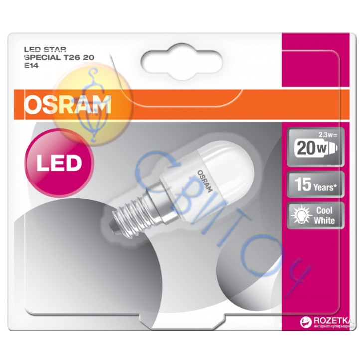LEDST2620 2,2W/865 230V FR E14 (4052899961296)