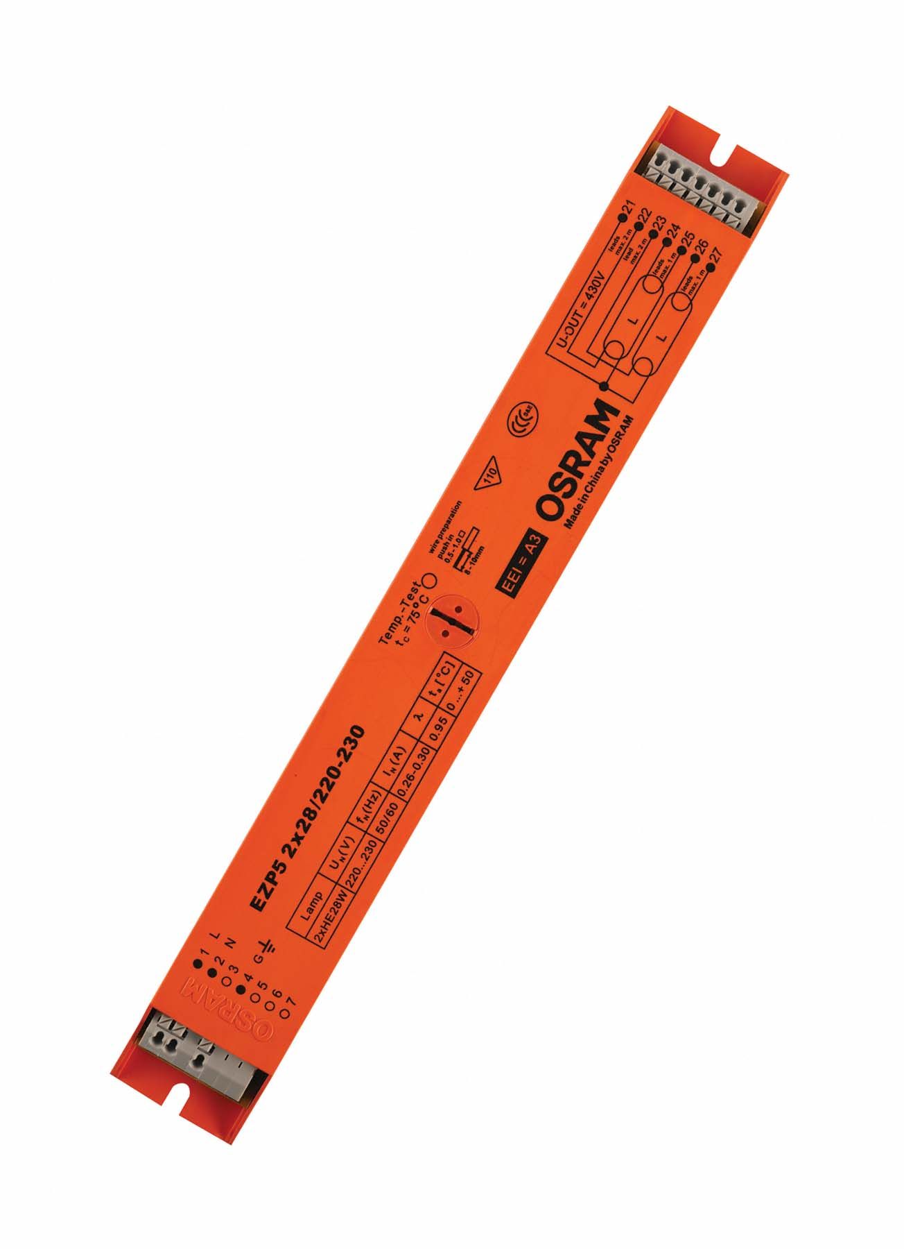 Балласт EZP5 1X14/220-240 электронный (4008321861177)