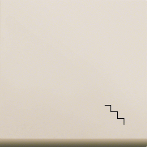 Клавиша Hager з символом "Ступени" Lumina-2, крем (WL6031)