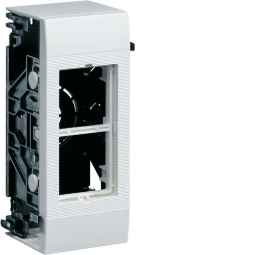 Корпус Hager дополнительный н/у для 2 модулей 45х45мм Systo белый (LPT20H)