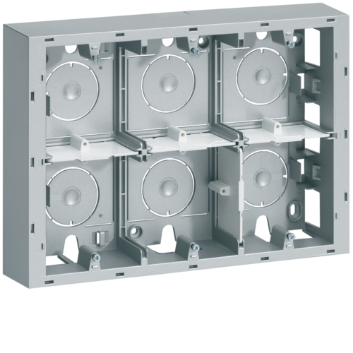 Адаптер Hager н/у 16М Systo титан (WS686T)