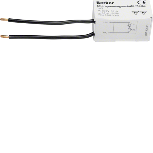 Модуль защиты от перенапряжения Berker, 230В (142)