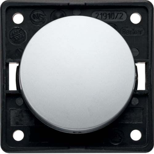 Выключатель Berker 2-полюсный, хром.мат, 16АХ/250В, INTEGRO (936522528)