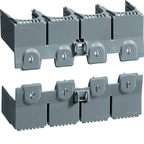 Крышка Hager для защиты тоннельных клем x250 4-пол. (HYB028H)