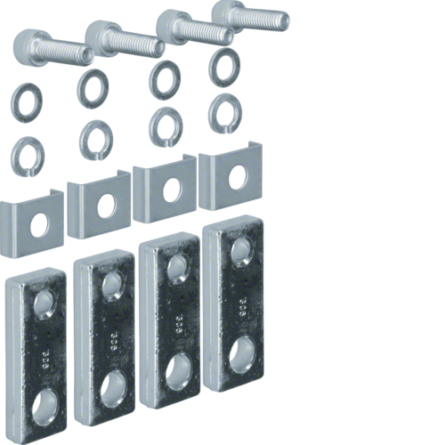 Комплект Hager удлинителей тоннельных клемм h630 4-пол. (HYD013H)