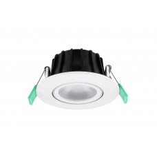 OBICO 80 IP65 820LM 2CCT 930/940 DIM WHT Врезной светодиодный влагозащищенный светильник круглый дымированный с регулировкой цветовой температуры Sylvania (0005366)