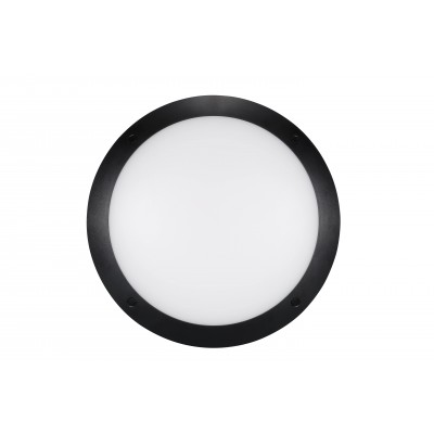 START Surface IP66 1450LM 830 MW EM3 BLK Накладний світлодіодний вологозахищений антивандальний круглий світильник Sylvania (0098604)