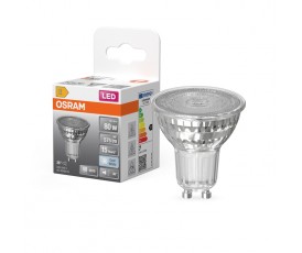 LED PAR16 80 36 6,1W/840 230V GU10 6X1 OSRAM скляна колба