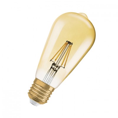 Світлодіодна лампа 1906 LEDISON 4W/824 230V FILGD E27 4X1 OSRAM (4099854091377)