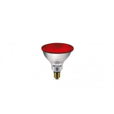 PAR38 IR 175W E27 230V Red 1CT/12 Інфрачервона лампа димована Philips (923801444210)