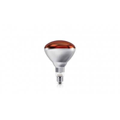 BR125 IR 150W E27 230-250V Red 1CT/10 Інфрачервона лампа димована Philips (923211843801)