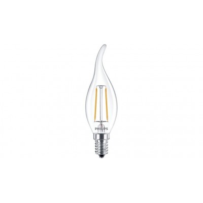CorePro LEDCandleND2-25W E14B A35 827CL G Лампа світлодіодна свічка на вітрі Philips (929001238492)