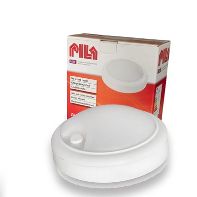 PILA WL007C LED13S/840 PSU RND MDU WH Настенный светильник с датчиком движения PILA (911401735142)