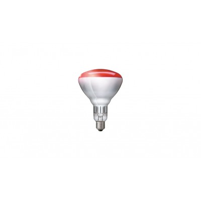 BR125 IR 250W E27 230-250V Red 1CT/10 Інфрачервона лампа димована Philips (923212043801)