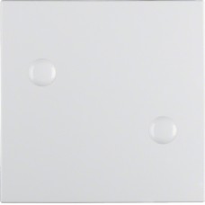 Клавиша Berker 1Х, прикручивается, пол.белизна матовая, S.1/B.х (15701909)