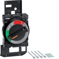 Поворотная ручка Hager h1250-h1600, с возможностью блокировки (HXF030H)