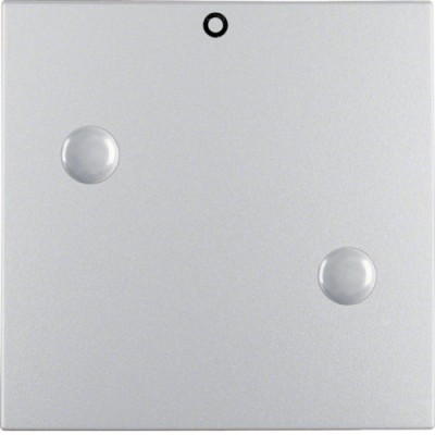 Клавиша Berker 1Х с знком 0, прикручивается, алюминий B.х (15731404)