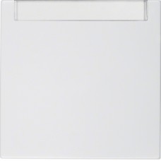 Клавіша Berker 1Х з полем д/надпису, підлогу.білизна S. 1 (16268989)