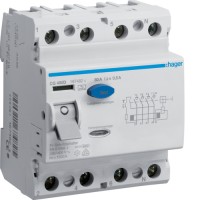 CG480D Пристрій захисного відключення 4P 80A 500mA A