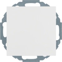 Розетка Berker с з/к, крышка, защ.контактов, пол.белизна матовая, 16А/250В S.1/B.х (47441909)