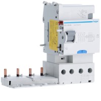 Блок устройства защитного отключения Hager 4п 63A 500mA AC (BG464N)