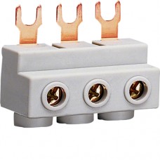 Соединительный клеммник Hager для фазных шин, 3-полюсный (KF30M)