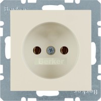 Розетка Berker без з/к, белая, 16А/250В S.1 (6167038982)
