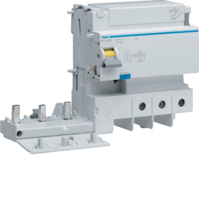 Блок устройства защитного отключения Hager 3-пол., In=125A, 30mA, AC (BDC380E)