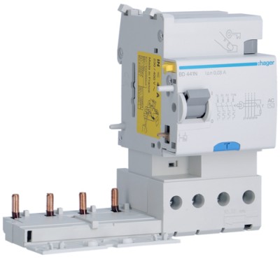 Блок устройства защитного отключения Hager 4п 40A 30mA AC (BD441N)