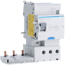 Блок устройства защитного отключения Hager 3п 63A 500mA AC (BG364N)