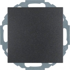 Розетка Berker с з/к, крышка, защ.контактов, антрацит, 16А/250В B.х (47441606)