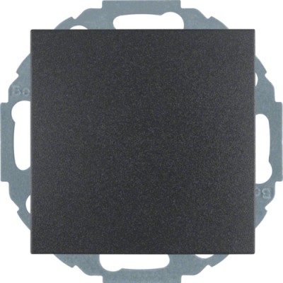 Розетка Berker с з/к, крышка, защ.контактов, антрацит, 16А/250В B.х (47441606)