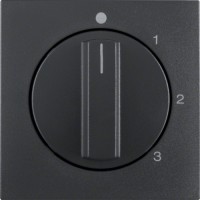 Центр.панель Berker для 3-уровн.выключателя з 0-полож., антрацит B.х (10961606)