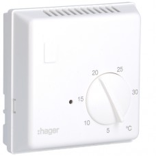 Термостат Hager цифровой, 230В/ 8А, контакт - переключаемый (EK004)