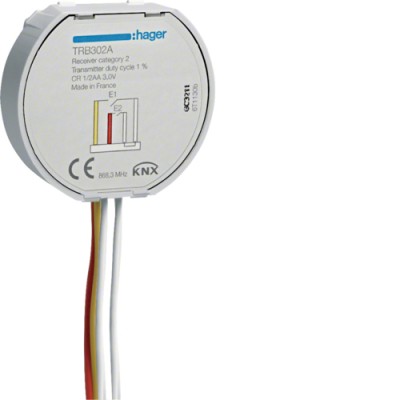 Бинарный вход Hager 2-канальный в/у 3В KNX quicklink (TRB302A)