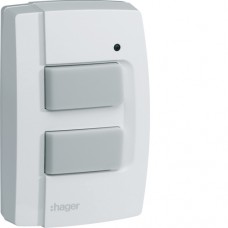 Передатчик Hager 2-канальный н/у IP55, 3В KNX quicklink (TRE302)