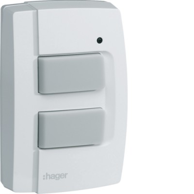 Передатчик Hager 2-канальный н/у IP55, 3В KNX quicklink (TRE302)
