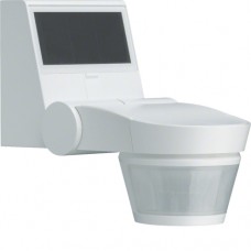Датчик движения Hager н/у IP55, питание Solar, белый, KNX quicklink (TRE530)